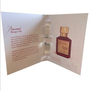 MFK Baccarat Rouge 540 Extrait sample